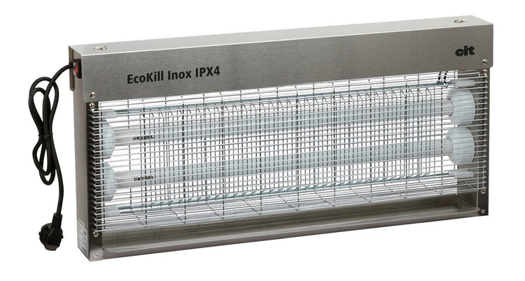 Boîte à mouche électrique Ecokill inox ipx4 2 x 20w