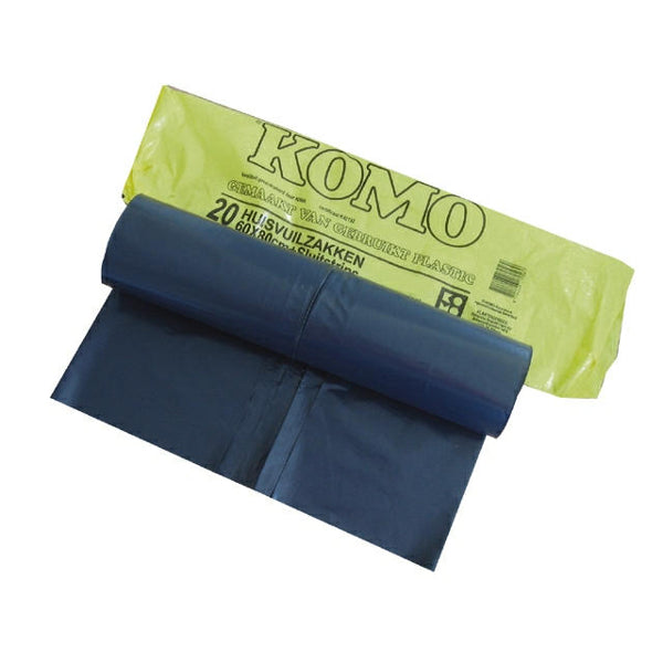 Sacs poubelles komo gris 20 pcs