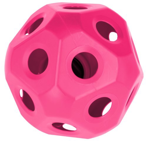 Balle jouet d'alimentation rose