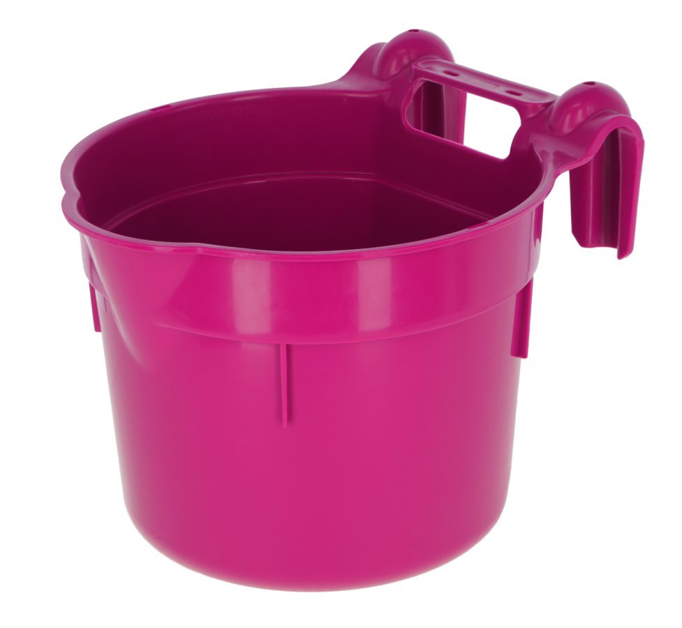 Bol alimentaire en plastique Hangon rose 8l