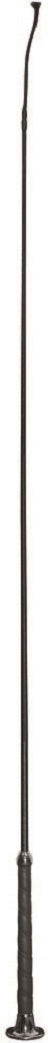 Cravache de dressage fibre 110cm noire