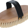 Brosse à cheval avec dos en bois
