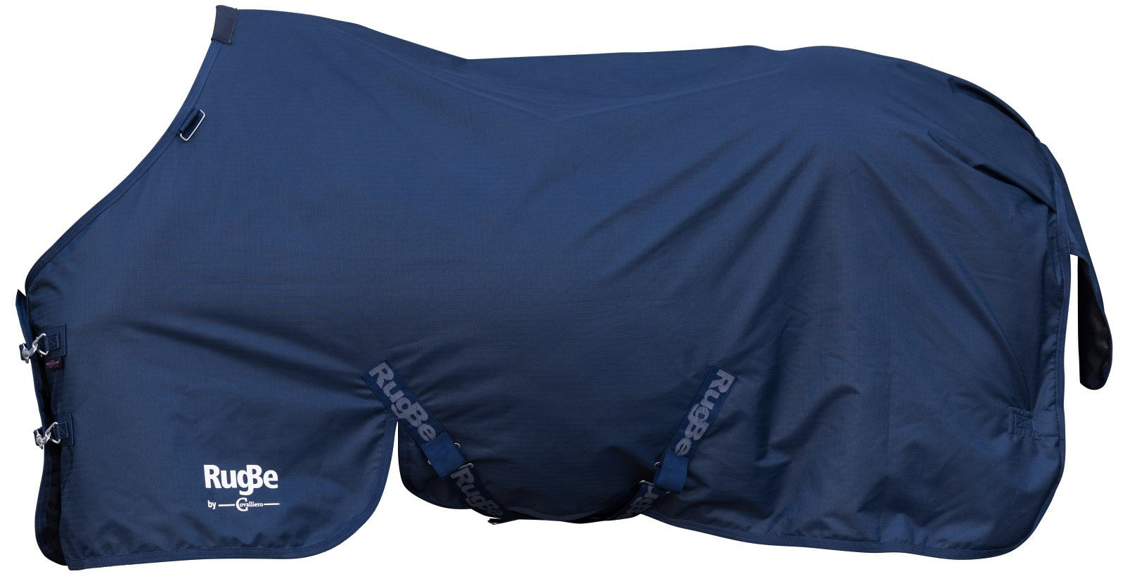 Tapis d'extérieur pour chevaux marine 135cm gris