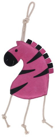 Cheval jouet zèbre