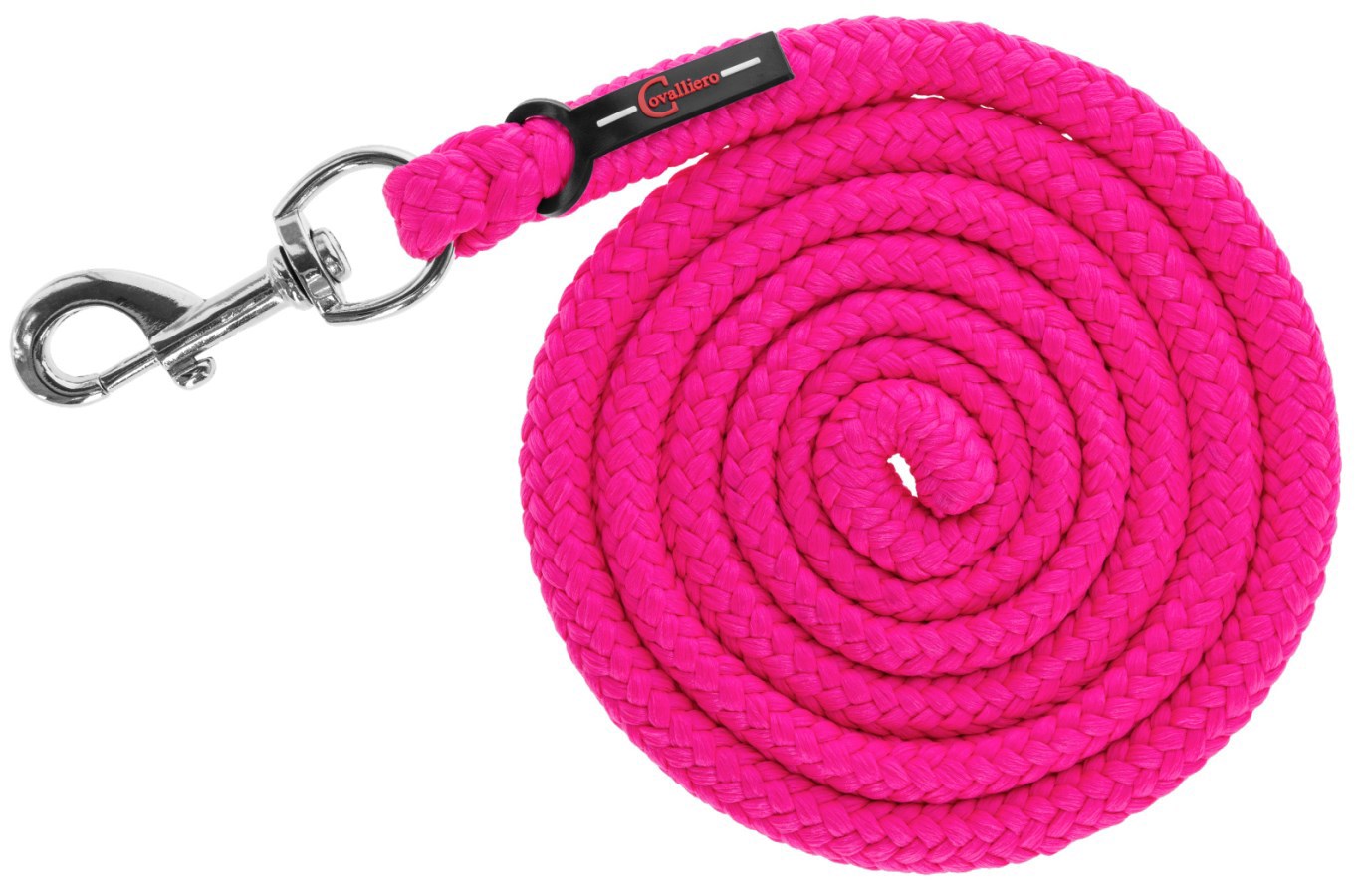 Ligne de plomb avec mousqueton hippopotame rose