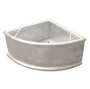 Mangeoire pour chevaux modèle d'angle galvanisée