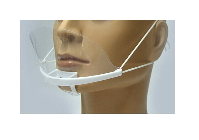 Bouchon-nez-bouche protège-bouche en plastique