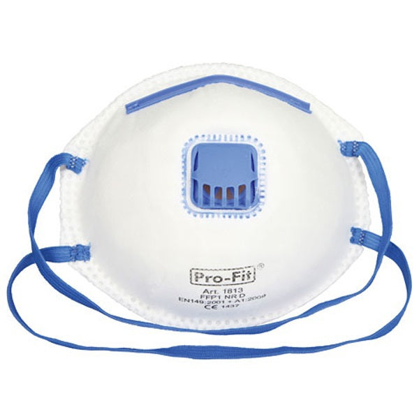 Masque anti-poussière avec valve poussière fine inoffensive ffp1 %c3%a0 3 pcs