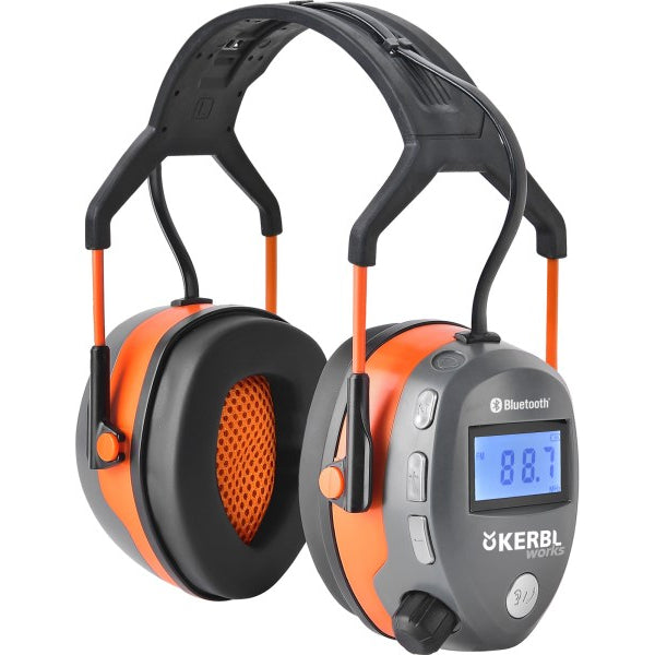 Le casque antibruit Kerbl fonctionne avec la radio et le Bluetooth
