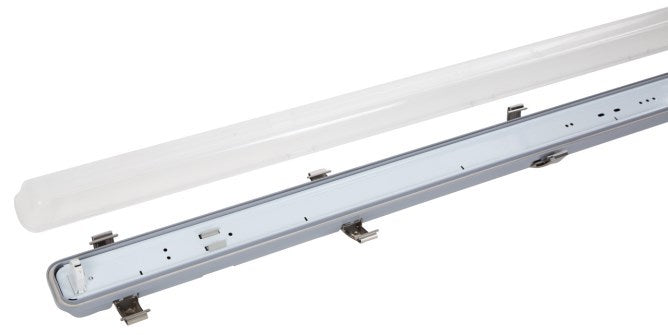 Espace humide fluorescent étanche pour tubes fluorescents LED 150cm 2