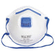 Masque anti-poussière avec valve poussières fines nocives ffp2 %c3%a0 3 pcs