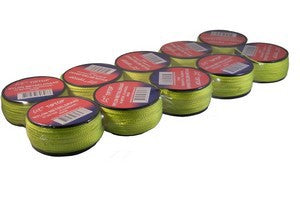 Fil à maçonnerie nylon 1mm jaune vif 50m