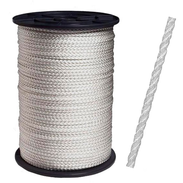 Produits corde nylon blanc toronné 12mm 220m