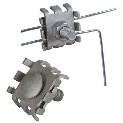 Pince de connexion de fil Ako galvanisée 10 pièces 2