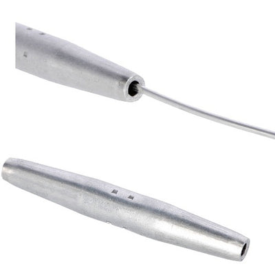 Pince de connexion de fil Ako galvanisée 2 pièces