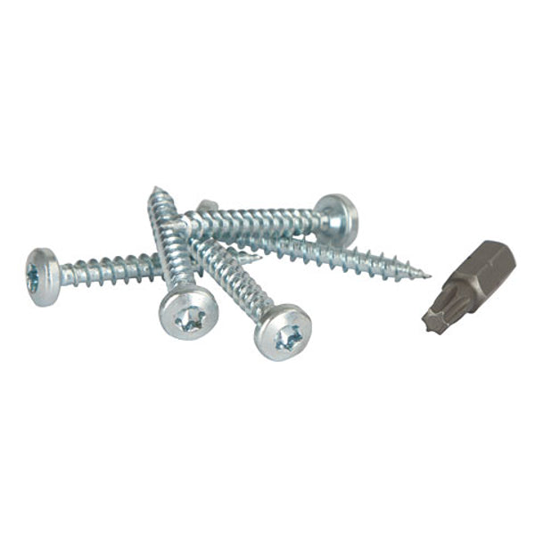 Vis Ako 45x35mm tx25 galvanisée 100 pcs embout
