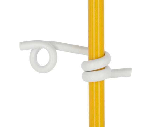 Isolateur d'oeil Ako pour poteau rond en fibre de verre 10mm 50 pièces