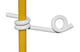 Isolateur d'oeil Ako pour poteau rond en fibre de verre 12mm 50 pièces