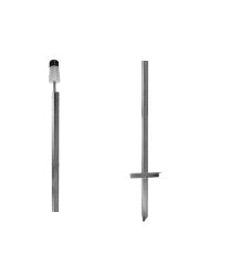 Poteau d'angle en acier fortement galvanisé fil de 12 mm
