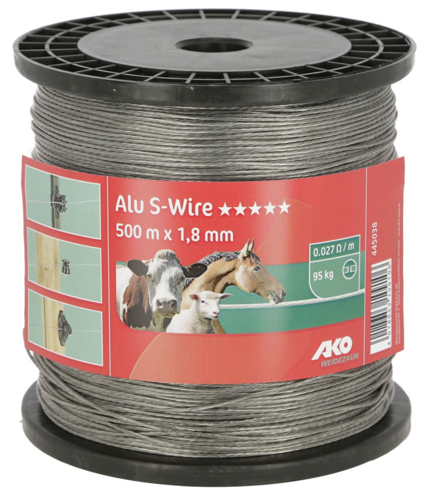 Fil de litz Ako aluminium 18mm 500m