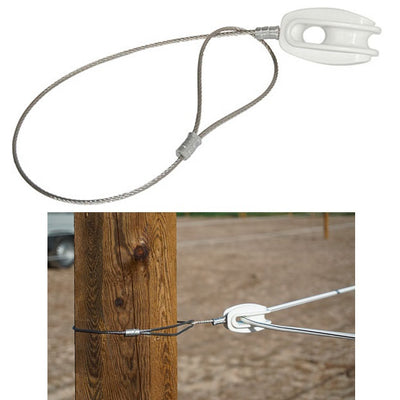 Isolateur d'angle Ako 3 parties pour fil de cheval premium
