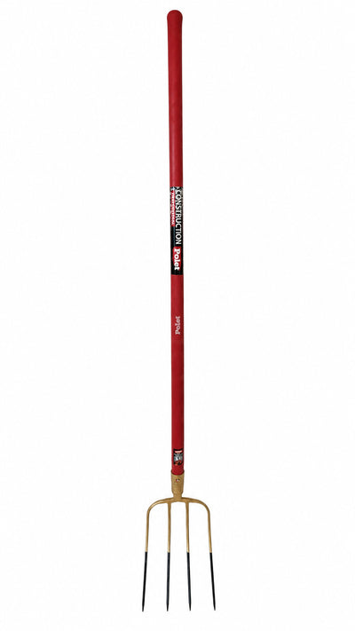 Mm eurotool products fourche à fumier mm 4tds dul manche 130cm fibre de verre
