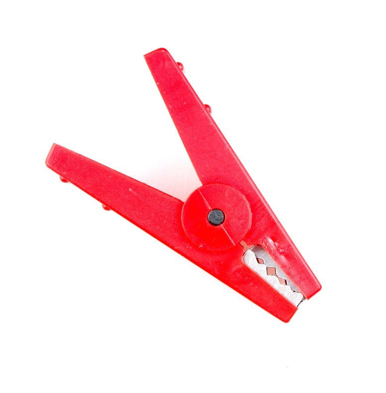Pince crocodile rouge