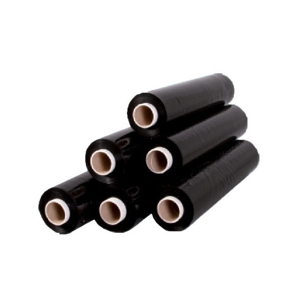 Produits film étirable noir 50cm x 300 mètres
