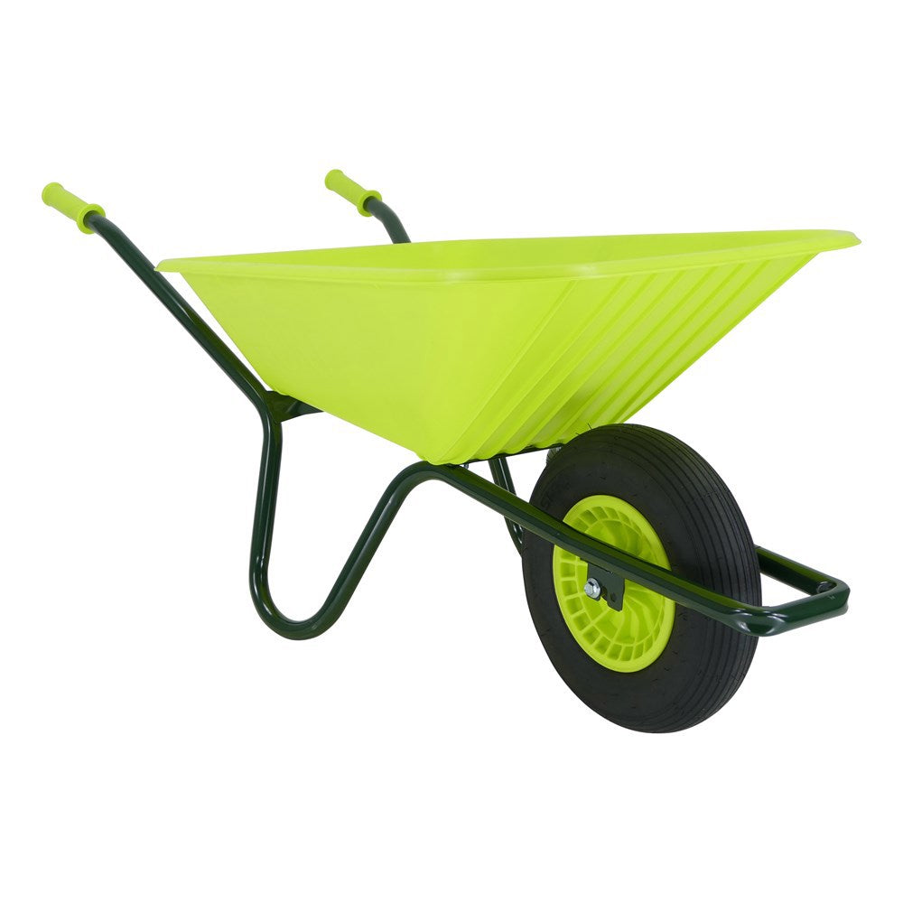 Brouette de jardin Fort 515 90 citron vert 2 plis