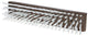 Produits brosse d'élevage nylon blanc 50x10cm