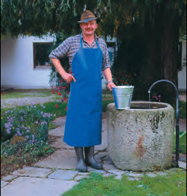 Produits tablier à lait bleu 140x75cm