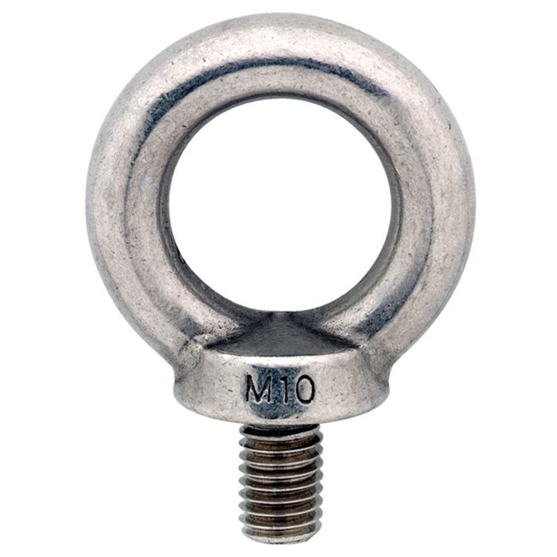 Boulon à œil en acier inoxydable, filetage mâle de 10 mm