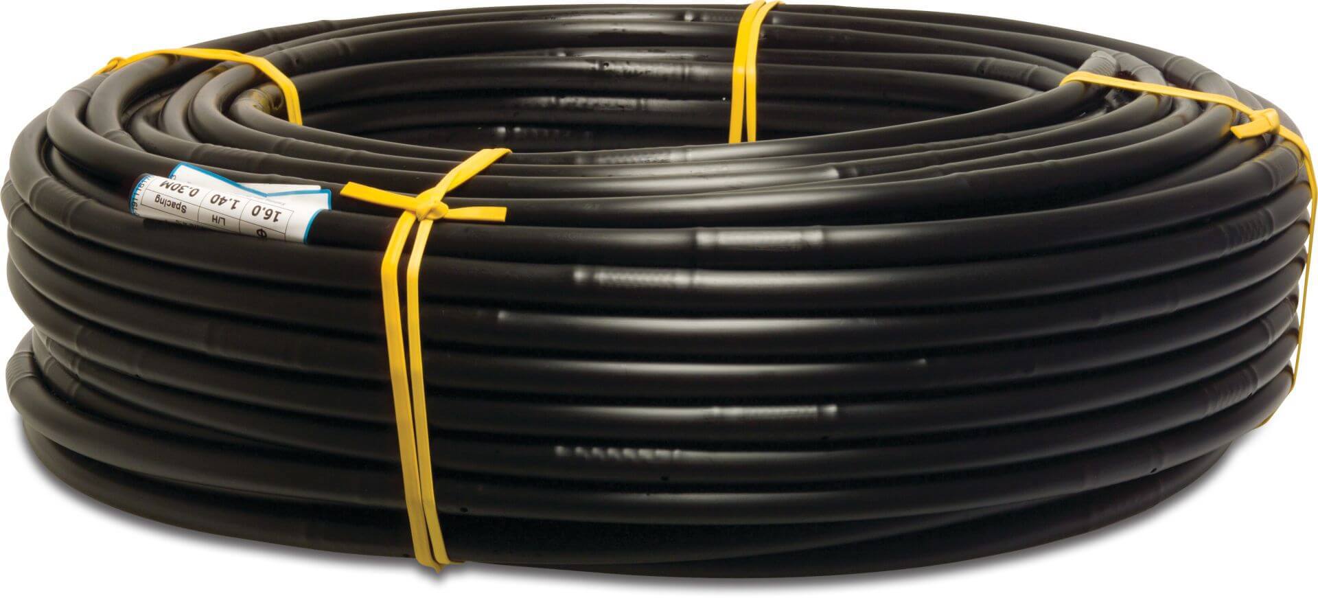 Tuyau d'irrigation goutte à goutte pe 16mm x 115mm 23ltrh a 25m