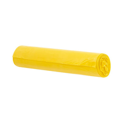 Sacs poubelles sacs poubelles à pédale jaune 60 litres 15 pcs