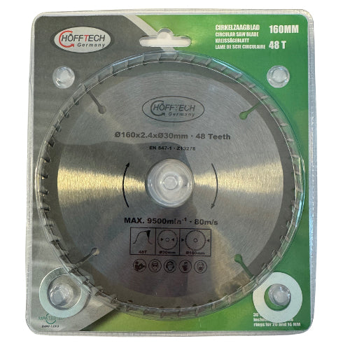 Lame de scie circulaire 160mm 48tds