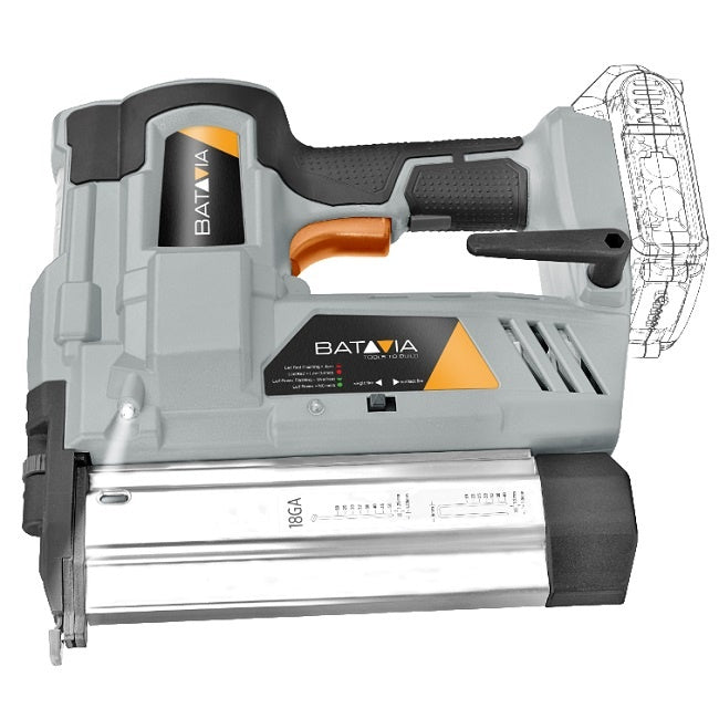 Batterie AC Pas Spijkerpistool 18GA (Maxxpack 18V).