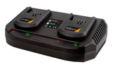 AC Double Charger 2 x 3,5AH (Maxxpack 18V). - afbeelding 1