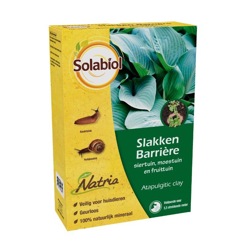 Solabiol barrière escargot 15 kg protège jardin