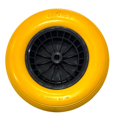 Ne fuit plus jamais la roue PU 400x8 sans axe