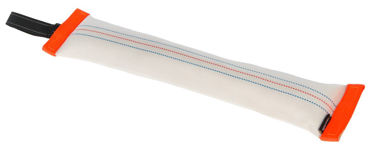Mannequin d'entraînement avec boucle blanc-orange 30 x 85 cm