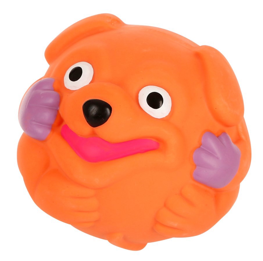 Chien en latex trié par couleur 9 cm