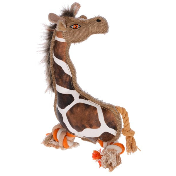 Girafe jouet pour chien