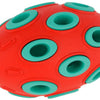 Jouet rugby à remplir rouge turquoise 12 x 75 cm