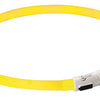 Kerbl collier led maxi safe jaune longueur 55 cm
