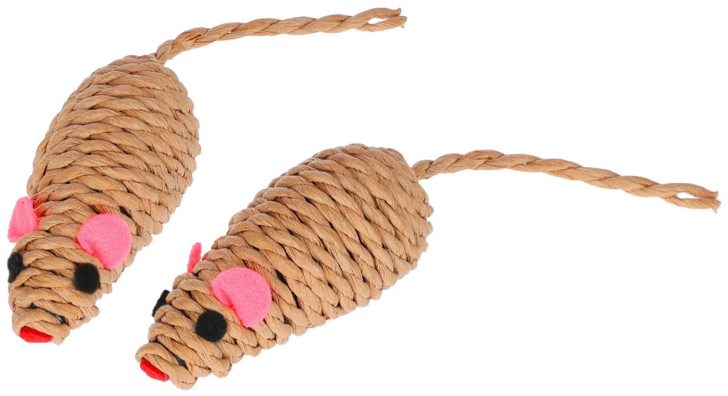 Souris naturelle 7 cm d'herbier marin