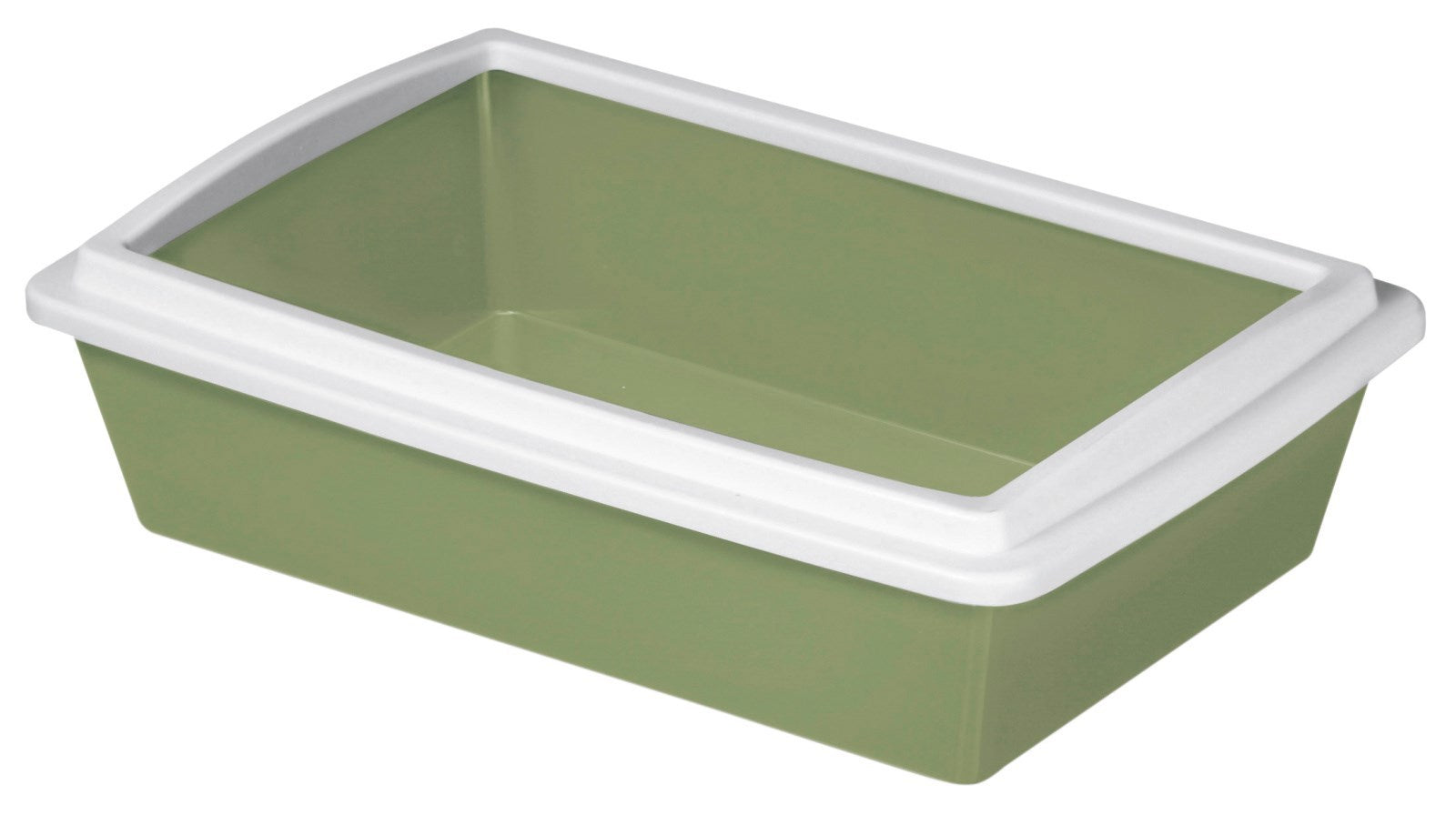Bac à litière pour chat avec bord 51x35x13cm trié par couleur