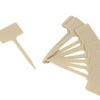 Produits étiquettes pour assiettes plastique 14cm 15 pièces
