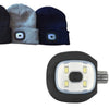 Produits bonnet commando tricoté uni couleur avec lampe LED rechargeable