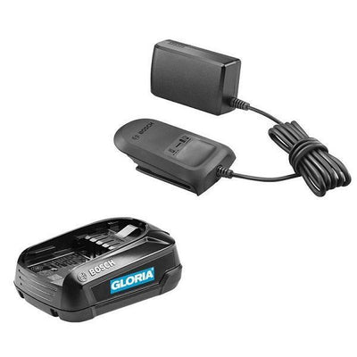 Gloria bosch kit de démarrage batterie 18v 25ah chargeur