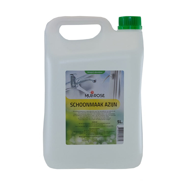 Vinaigre de nettoyage biologique Mullrose 5l